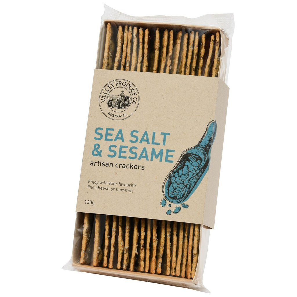 Artisan Crackers Sea Salt & Seasame 130g