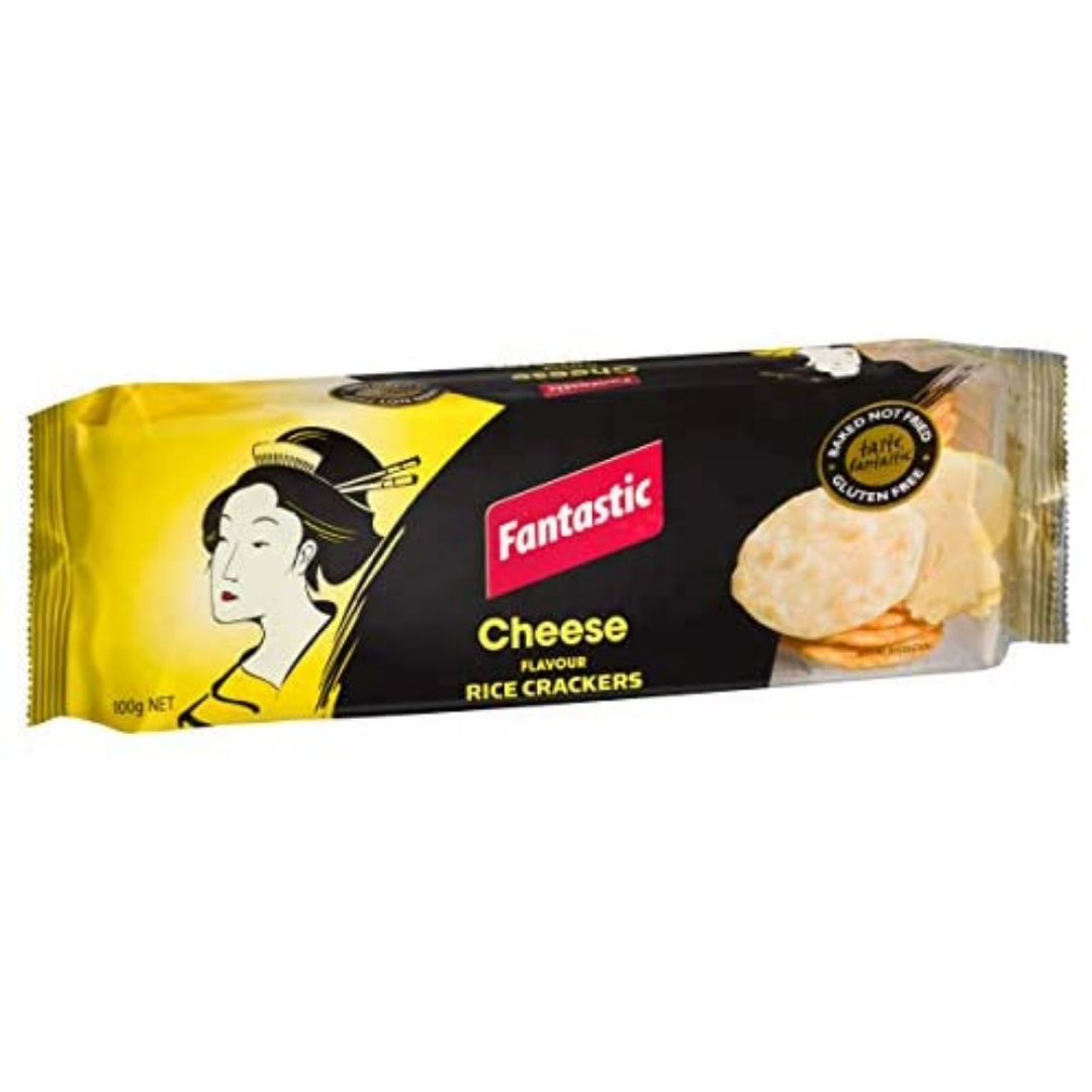 Fantastic Rice Crackers Cheese 100g