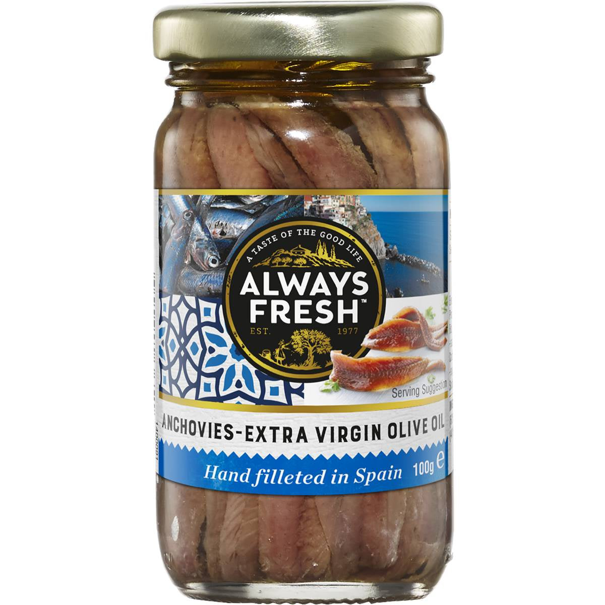 Always Fresh Anchovies 100g