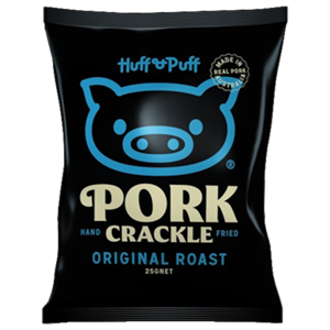 H & P Pork Crackle Original 25g