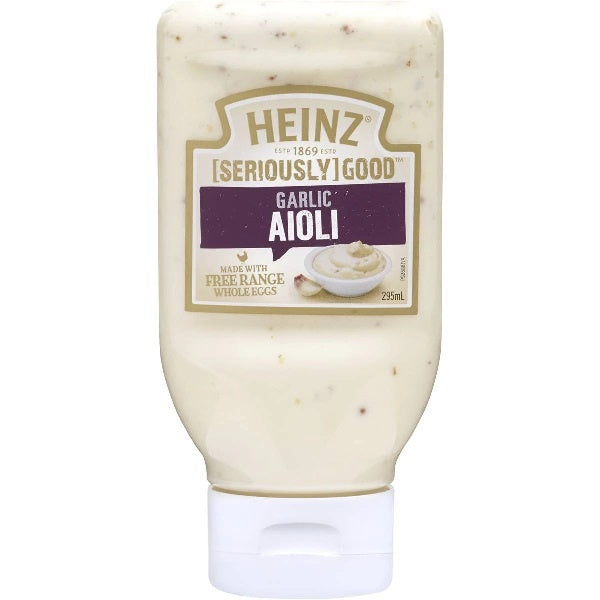 Heinz Seriously Good Garlic Aioli 295mL