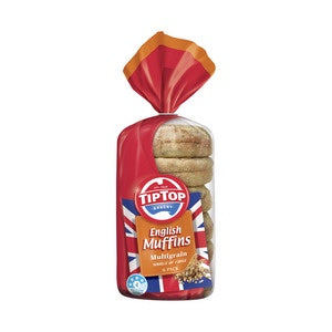 Tip Top English Muffin Multigrain 6pk