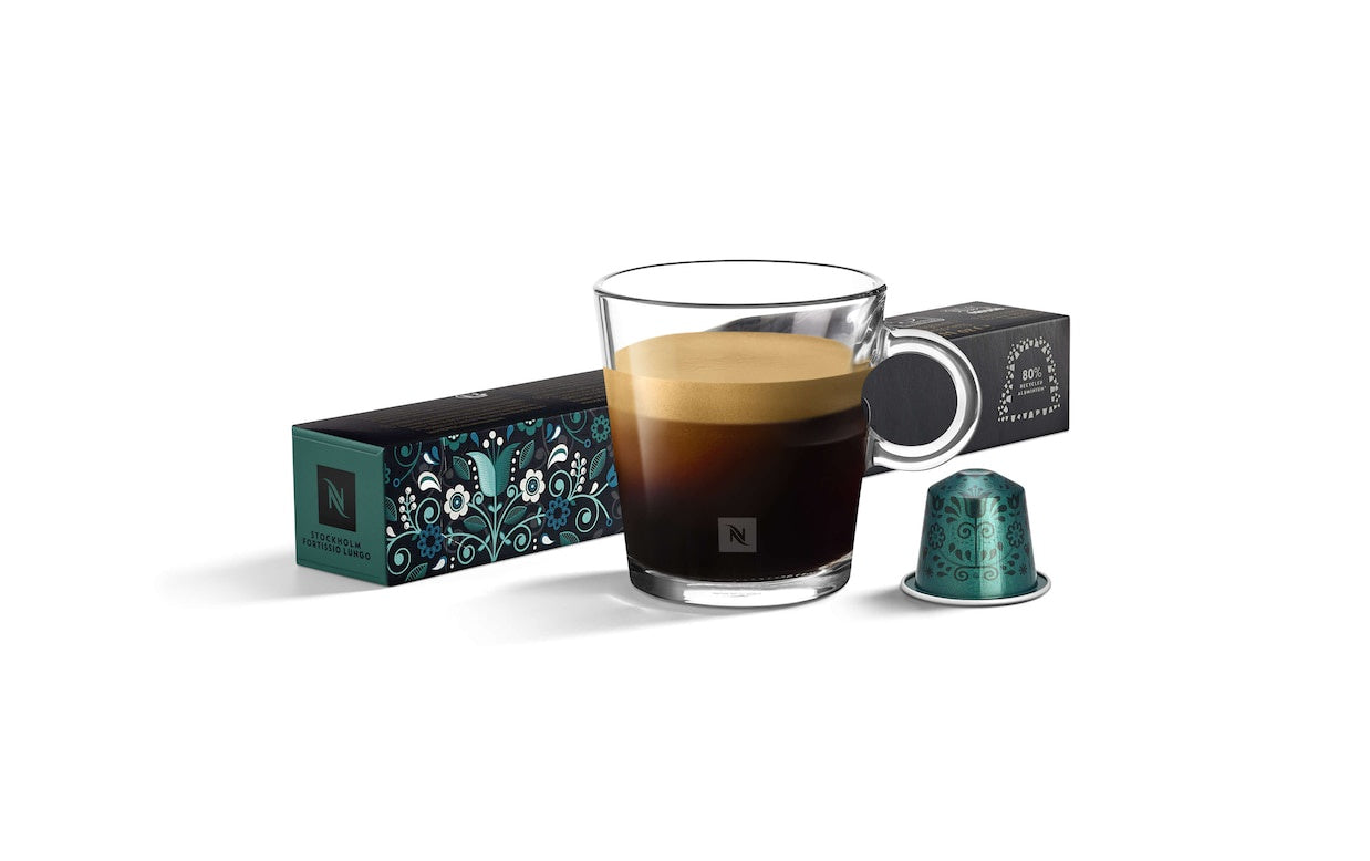 Nespresso Stockholm Fortissio Lungo Intensity 8 10pk