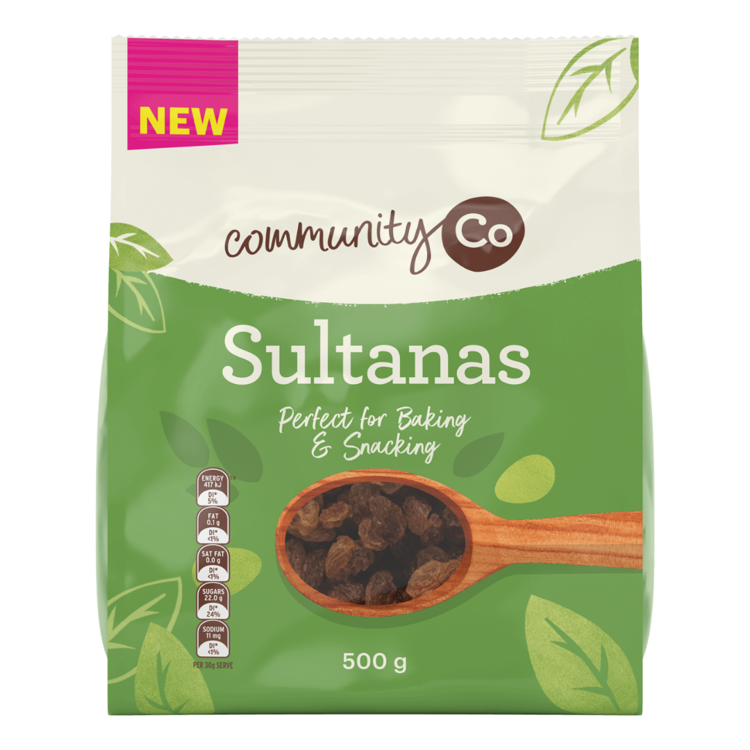 Community Co Sultanas 500g