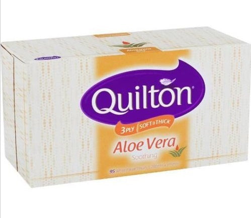 Quilton Tissues Aloe Vera 95pk