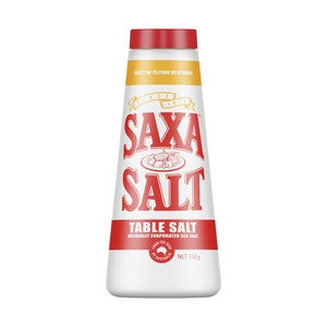 Saxa Salt Table Salt 750g