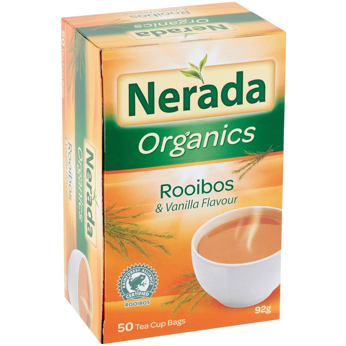 Nerada Organic Rooibos & Vanilla Tea Bags 50pk