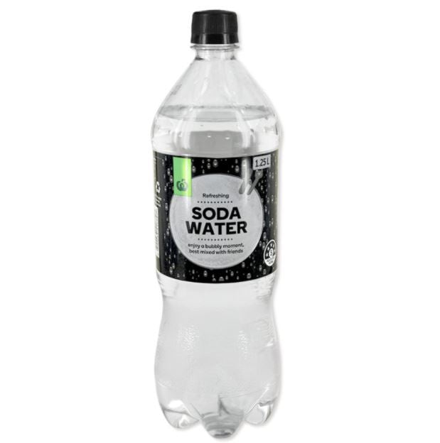 Sparkling Beverages Soda Water 1.25L