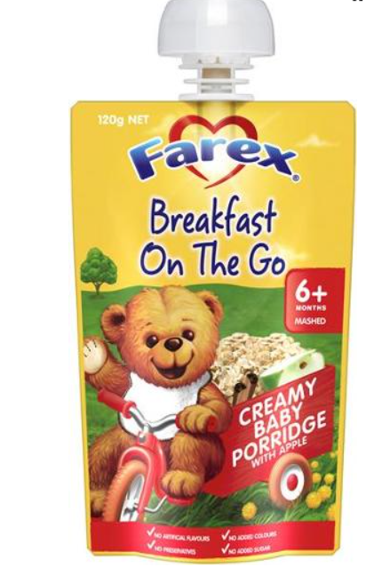 #Farex Breakfast on the go Porridge 120g