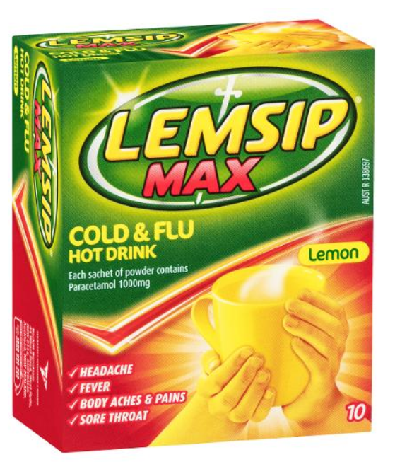 Lemsip Cold & Flu Max 10pk