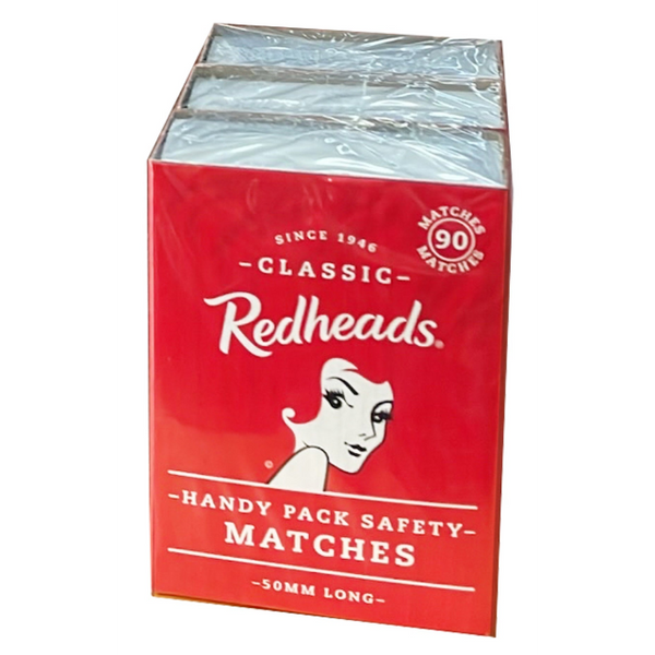 Redhead Handy Pack Matches 3 x 90pk