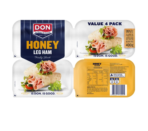 Don Honey Ham 4pk 400g