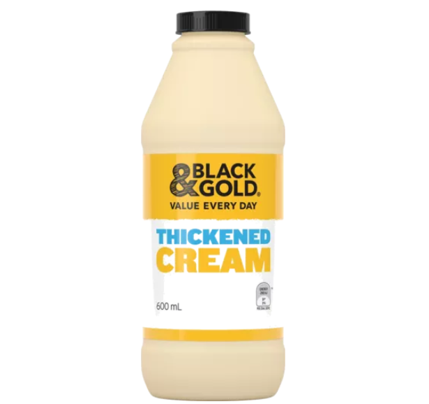 Black & Gold Thickened Cream 600mL