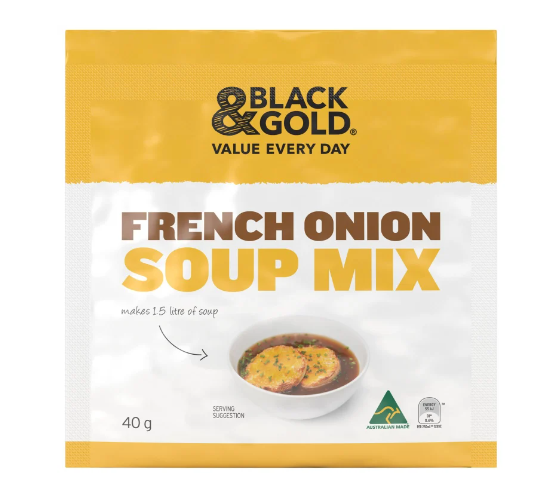 Black & Gold French Onion Soup Mix 40g