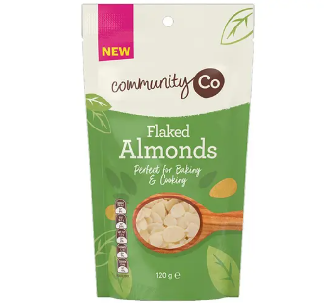 Community Co Flaked Almonds 120g