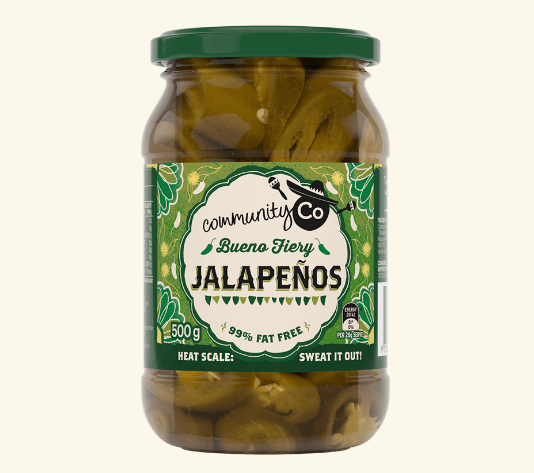 Community Co Jalapenos 500g