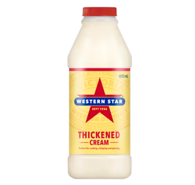 Western Star Thickened Cream 600mL