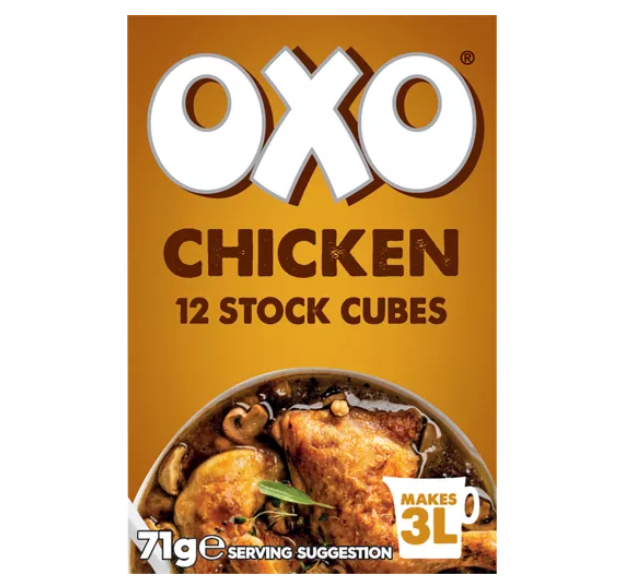 Oxo Stock Cubes Chicken 12pk