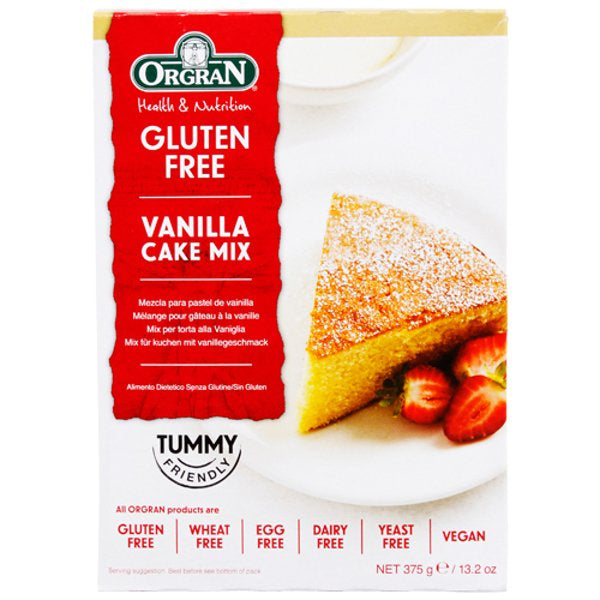 Orgran Vanilla Cake Mix Gluten Free 375g