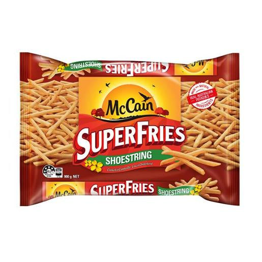 McCain Superfries Shoestring Gluten Free 900g