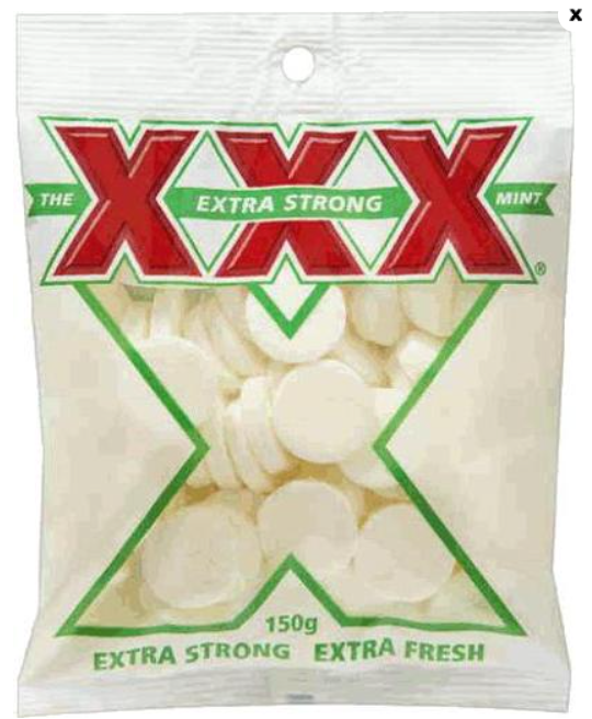 Allen's XXX Mints 150g