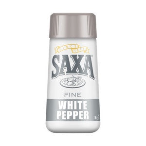 Saxa White Pepper 50g