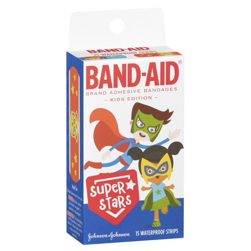 Band-Aid Super Heroes Adhesive Strips 15pk