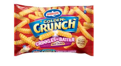 Birds Eye Golden Crunch Crinkle Cut Chips 900g