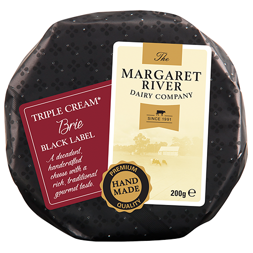 Margaret River Black Label Triple Cream Brie 200g