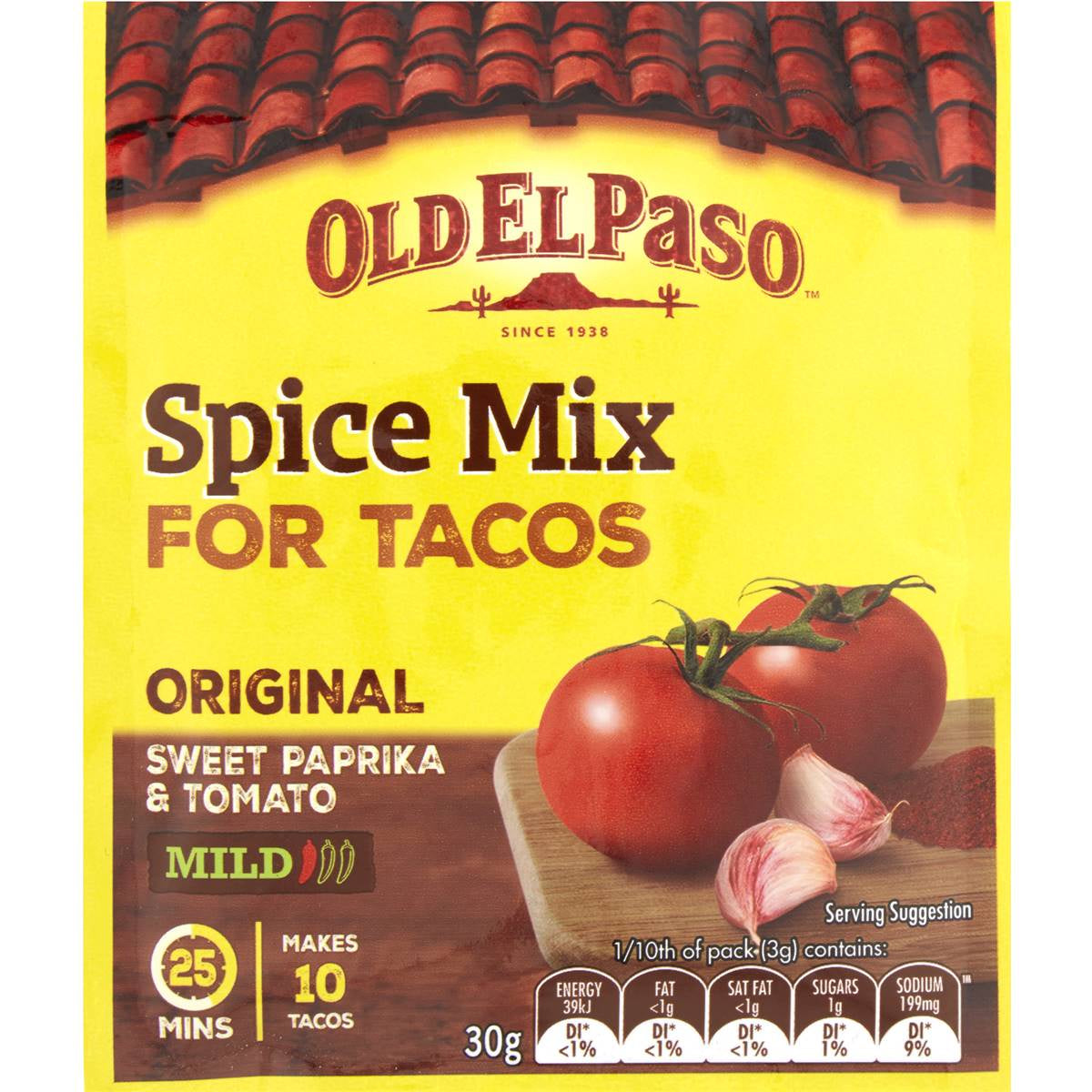 Old El Paso Taco Spice Mix 30g