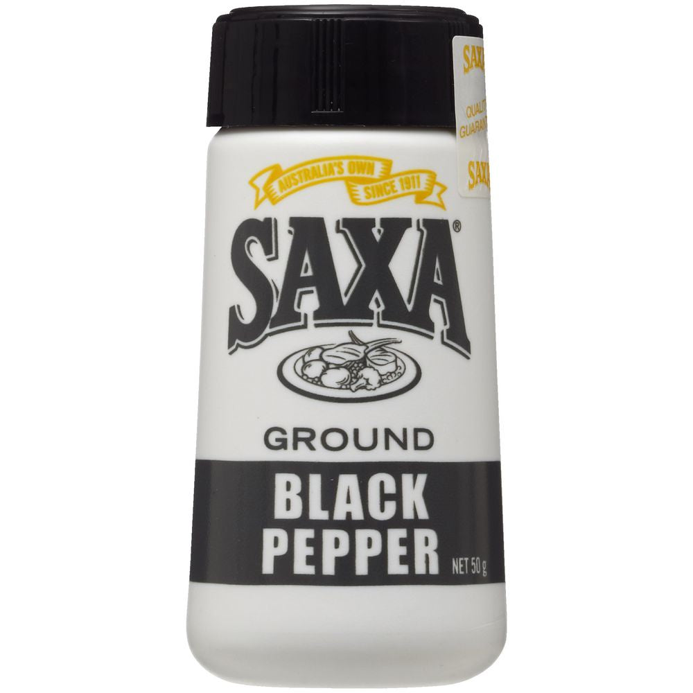 Saxa Black Pepper 50g