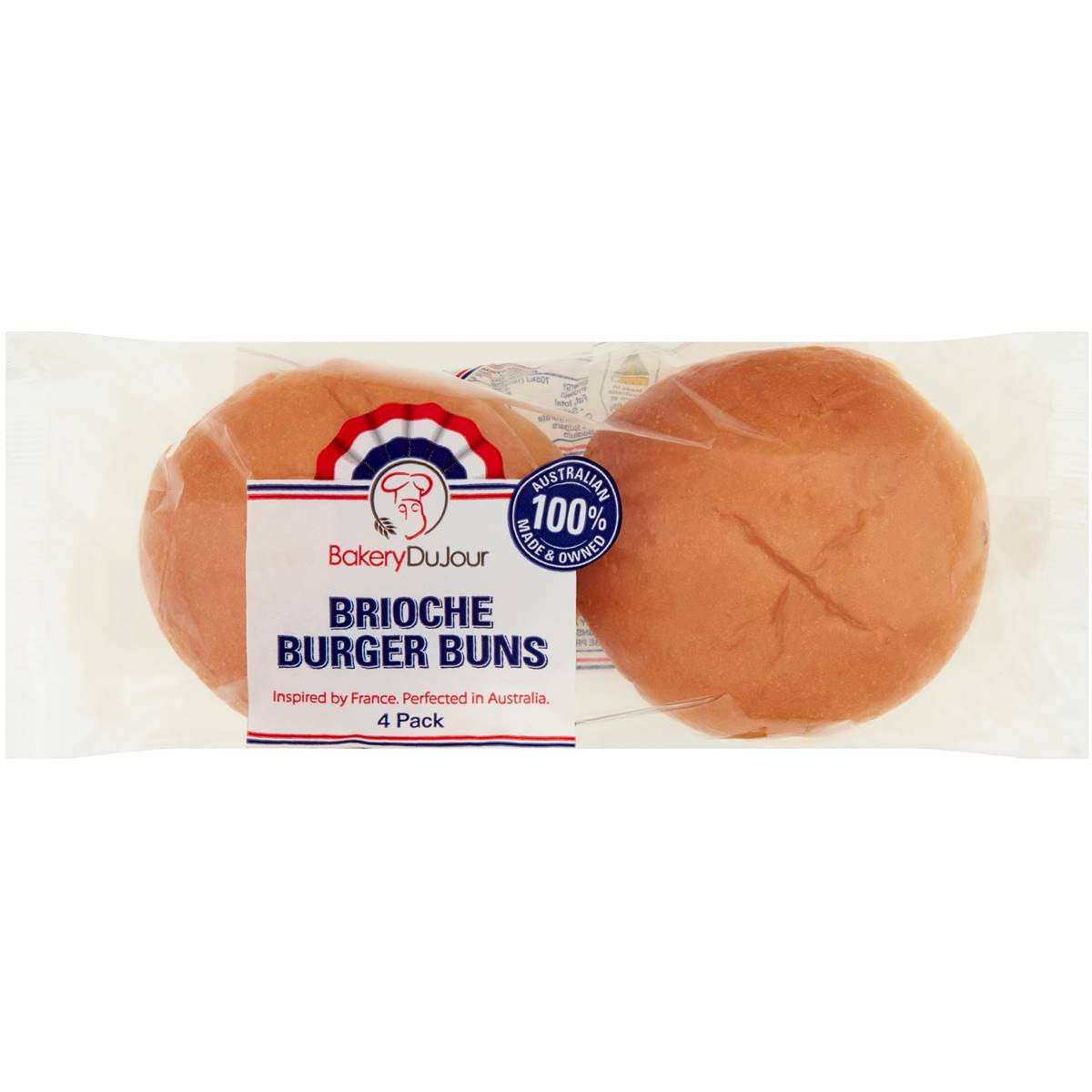 Bon Appetit! Brioche Burger Buns 200g 4pk