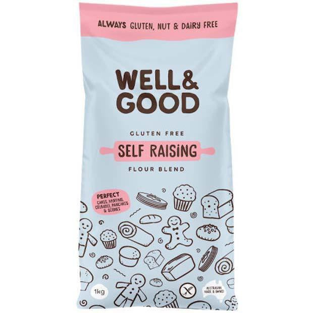 Well & Good Self Raising Flour Gluten Free 1kg