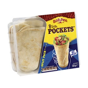 Old El Paso Tortilla Pockets 8pk