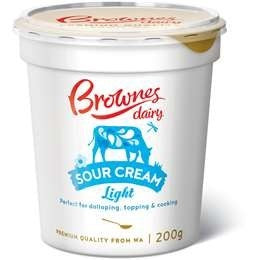 Brownes Sour Light Cream 200g