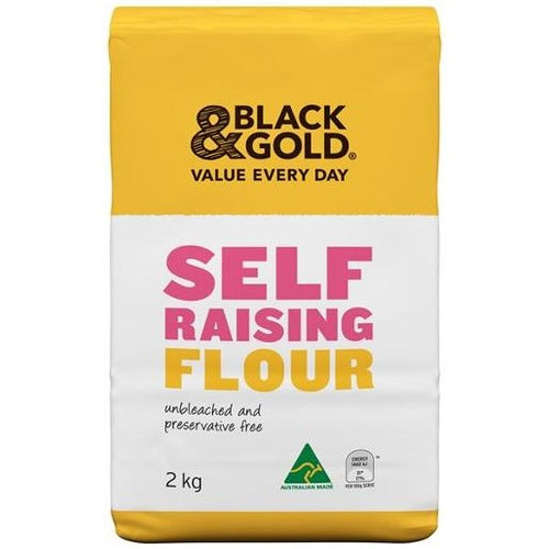 Black & Gold Flour Self Raising 2kg