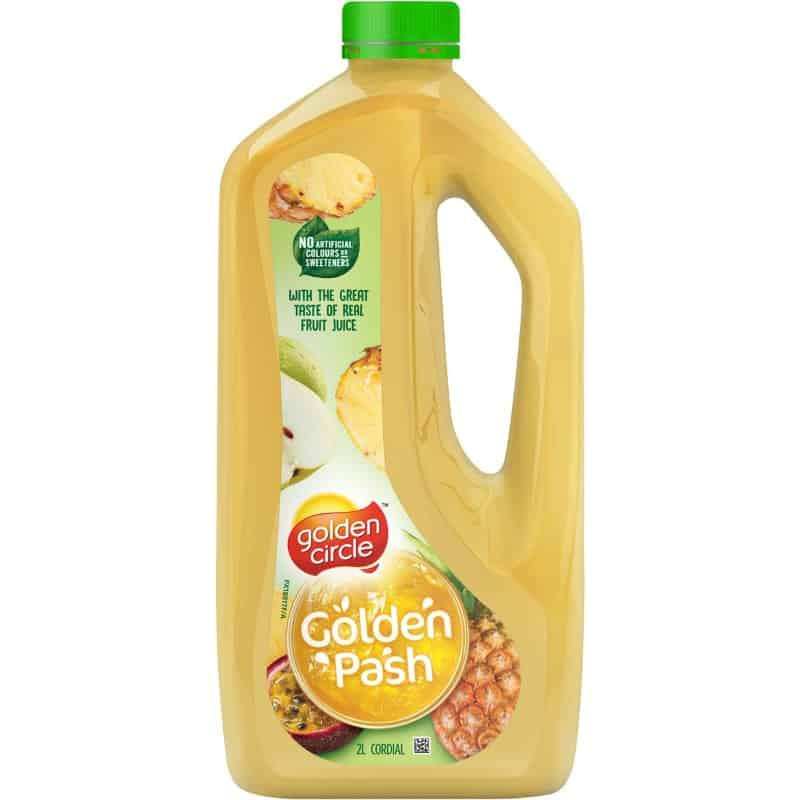 Golden Circle Cordial Golden Pash 2L