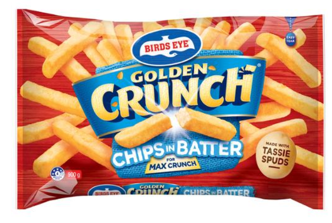 Birds Eye Golden Crunch Straight Chips 900g