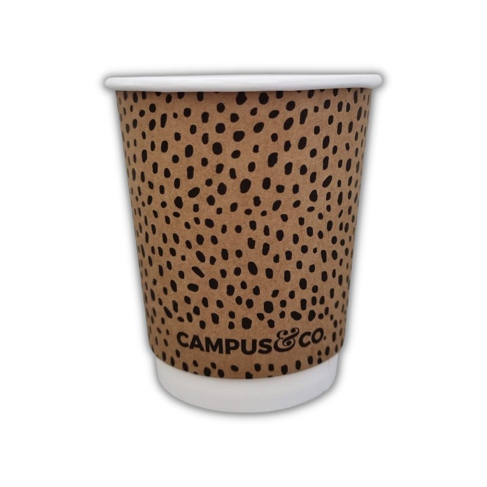 Campus&Co. Disposable Double Wall Abstract Cup 8oz 25pk